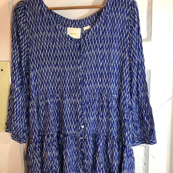 Maeve Blue Blouse - Picture 2 of 6